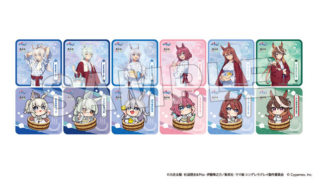 圧巻のオグリ盛りコロッケ定食…！「ウマ娘 シングレ」×「極楽湯」コラボが11月13日より開催ー風呂上がり姿の限定イラストグッズなども