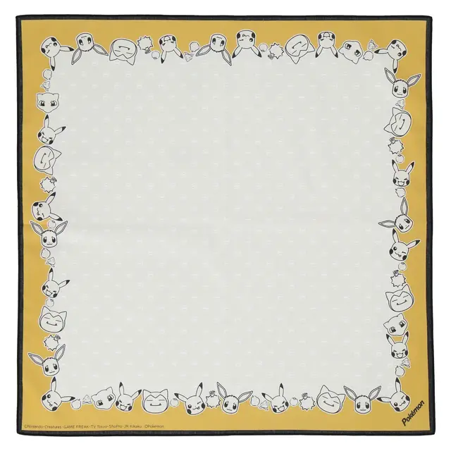 ピカチュウ、イーブイなどが可愛くデザイン！『ポケモン』新作ハンカチが販売中―アップリケ刺繡のタオルハンカチも