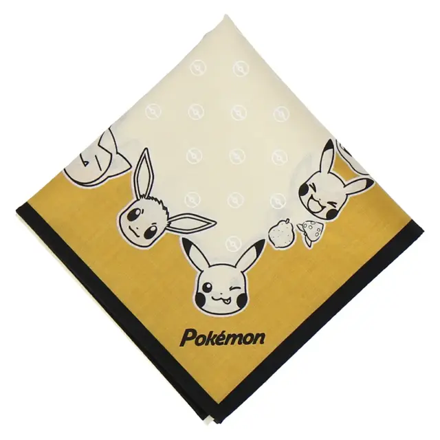 ピカチュウ、イーブイなどが可愛くデザイン！『ポケモン』新作ハンカチが販売中―アップリケ刺繡のタオルハンカチも