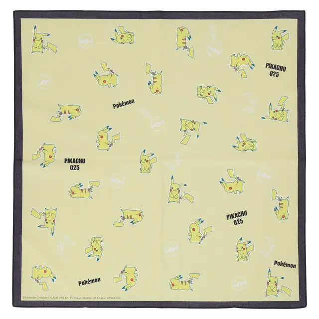 ピカチュウ、イーブイなどが可愛くデザイン！『ポケモン』新作ハンカチが販売中―アップリケ刺繡のタオルハンカチも
