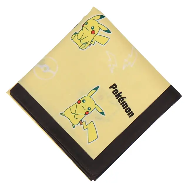 ピカチュウ、イーブイなどが可愛くデザイン！『ポケモン』新作ハンカチが販売中―アップリケ刺繡のタオルハンカチも