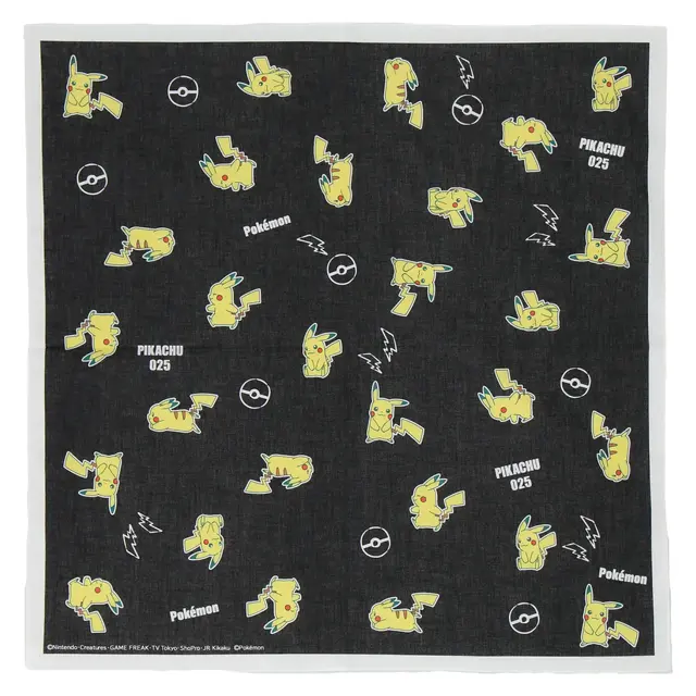 ピカチュウ、イーブイなどが可愛くデザイン！『ポケモン』新作ハンカチが販売中―アップリケ刺繡のタオルハンカチも