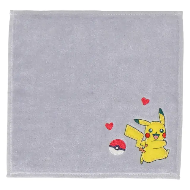 ピカチュウ、イーブイなどが可愛くデザイン！『ポケモン』新作ハンカチが販売中―アップリケ刺繡のタオルハンカチも