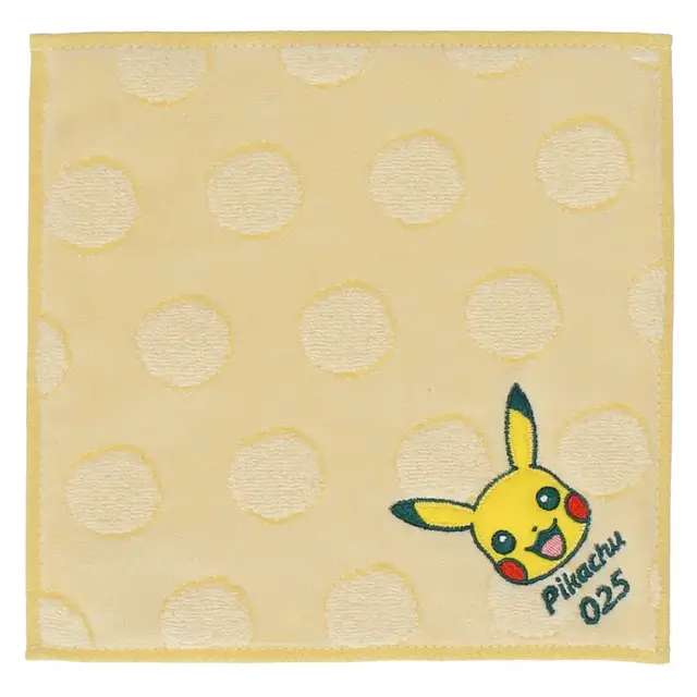 ピカチュウ、イーブイなどが可愛くデザイン！『ポケモン』新作ハンカチが販売中―アップリケ刺繡のタオルハンカチも