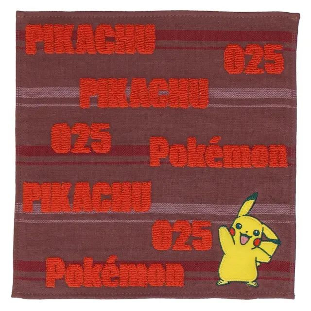 ピカチュウ、イーブイなどが可愛くデザイン！『ポケモン』新作ハンカチが販売中―アップリケ刺繡のタオルハンカチも