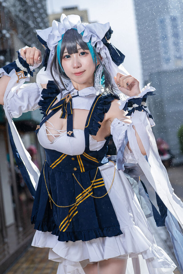 チェシャー『アズールレーン』／猫宮みそ（X：@amamiso921）