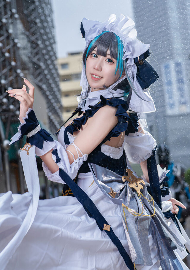 チェシャー『アズールレーン』／猫宮みそ（X：@amamiso921）