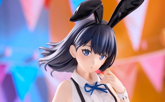 凄いふとももにパツパツのショートパンツ！「グリッドマン ユニバース」より「宝多六花」がイースターバニーver.でプライズフィギュア化