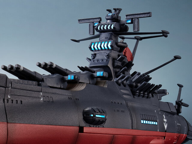 「宇宙戦艦ヤマト3199（第3次改装型）」が1/2000スケール・全長約165mmで立体化！LED内臓、映えるディスプレイベースが付属