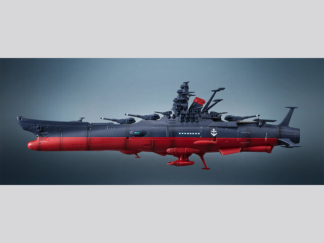 「宇宙戦艦ヤマト3199（第3次改装型）」が1/2000スケール・全長約165mmで立体化！LED内臓、映えるディスプレイベースが付属