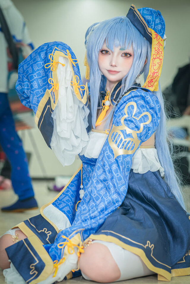 兎田ぺこら「ホロライブ」／水雨るる（X：@ririruru_0409）