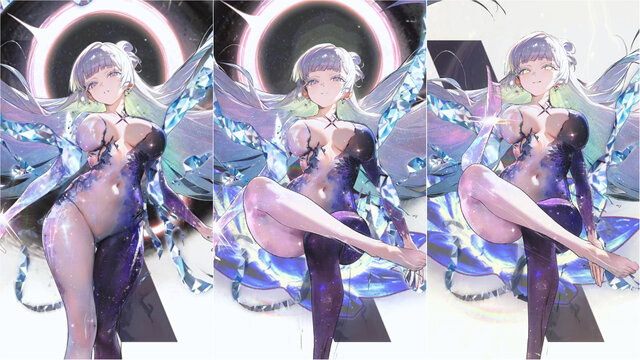 『勝利の女神：NIKKE』刺激的な「ナユタ」の衣装に、可憐過ぎる「リバーレリオ」も！ 3周年の新ニケ＆新コスは魅力が溢れすぎ【フォトレポ】