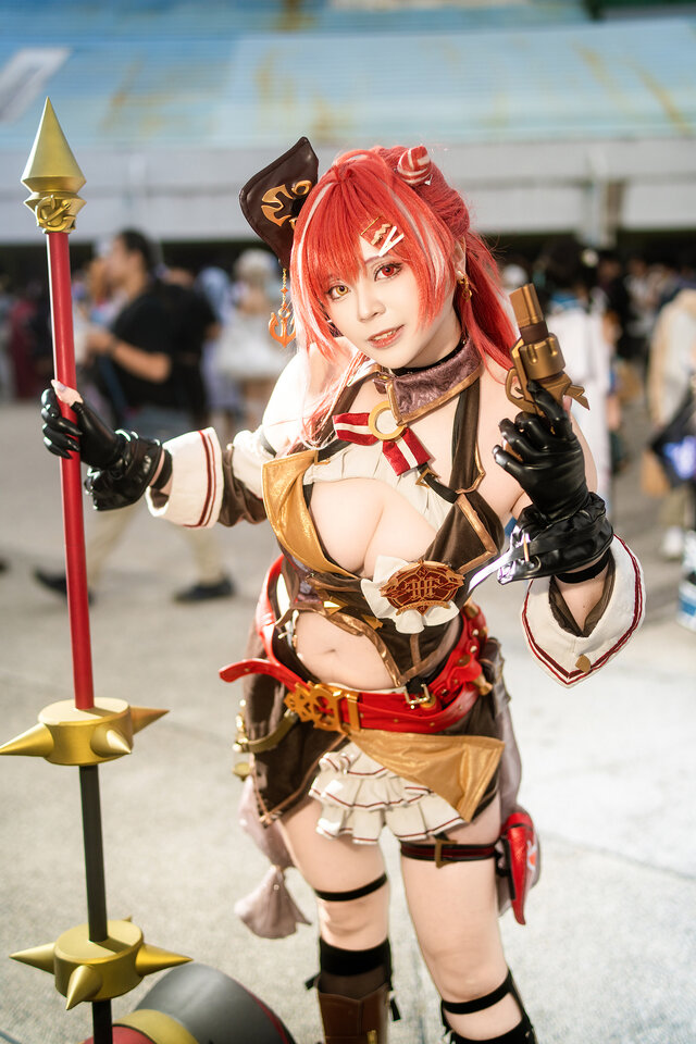 宝鐘マリン「ホロライブ」／草莓淡糕（Instagram：moonlight_rin）