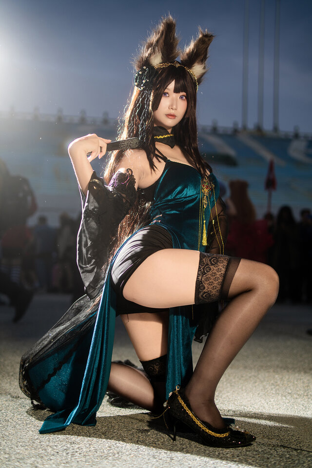 天城（玉座落鸞）『アズールレーン』／兔兔バニー（Instagram：rabbit0319_）【台湾】