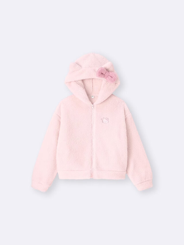 GUから「ハローキティ＆ポムポムプリン」のコラボコレクション登場！スウェットやふわふわな“なりきり”ルームウェアが可愛い