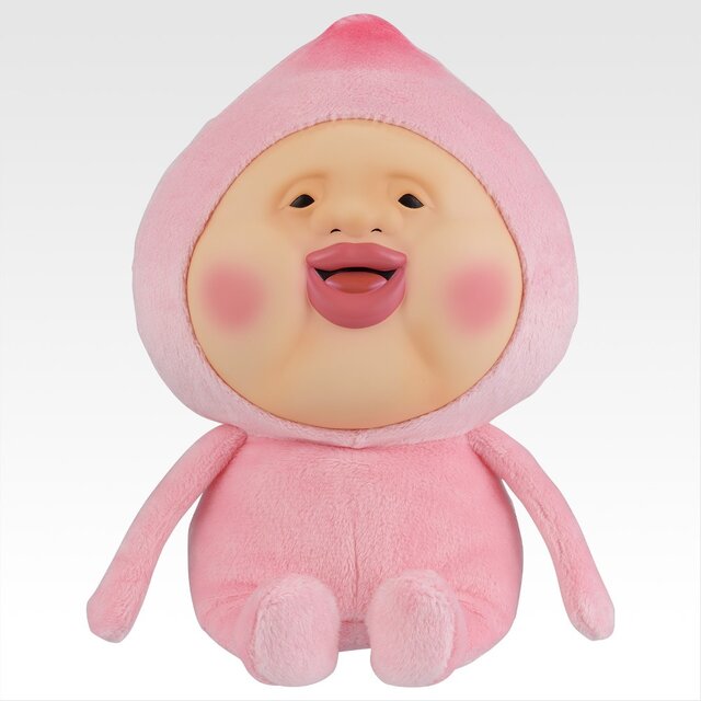 人気絵本「こびとづかん」が一番くじ化！ラストワン賞は“カクレモモジリ”の正しい持ち方を学べる桃型ダイカットクッション