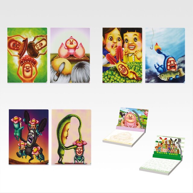 人気絵本「こびとづかん」が一番くじ化！ラストワン賞は“カクレモモジリ”の正しい持ち方を学べる桃型ダイカットクッション