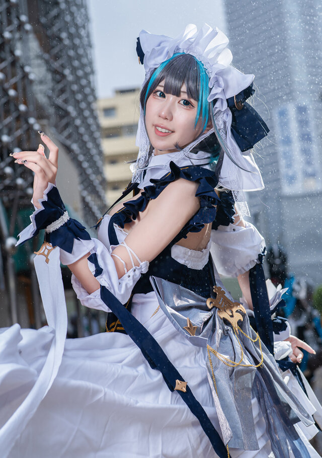 チェシャー『アズールレーン』/猫宮みそ(X:@amamiso921)