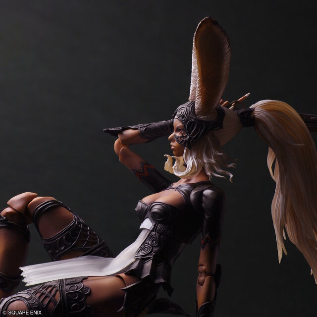 『FF12』“フラン”のフィギュアが美しい…！見惚れる褐色肌に、お腹がうっすら透けるシースルー前掛けも完璧な再現度