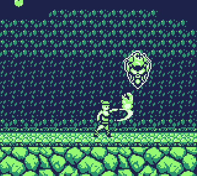 ゲームボーイ向け新作アクションゲーム『Maiden of the Dark』クラファン開始！