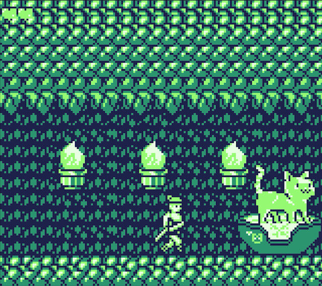 ゲームボーイ向け新作アクションゲーム『Maiden of the Dark』クラファン開始！