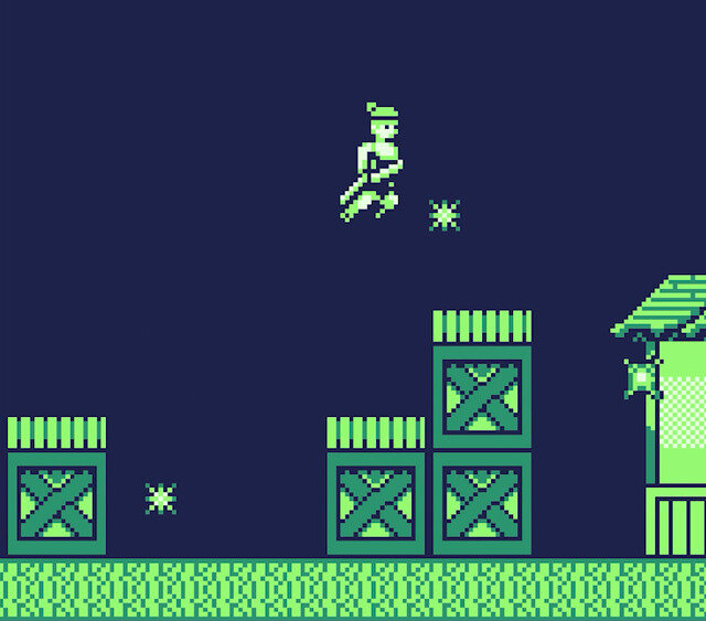 ゲームボーイ向け新作アクションゲーム『Maiden of the Dark』クラファン開始！