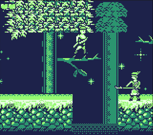 ゲームボーイ向け新作アクションゲーム『Maiden of the Dark』クラファン開始！