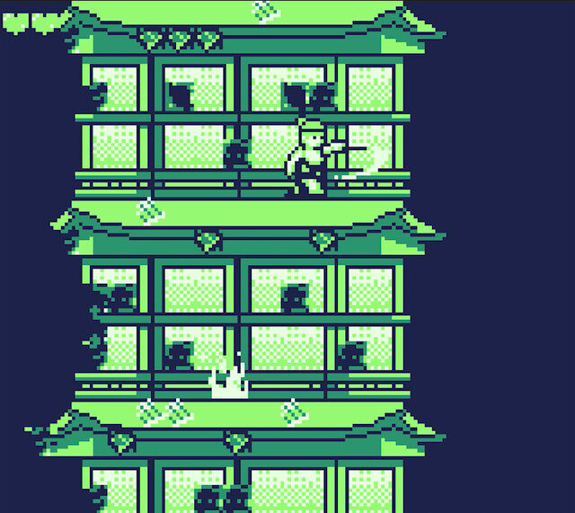 ゲームボーイ向け新作アクションゲーム『Maiden of the Dark』クラファン開始！