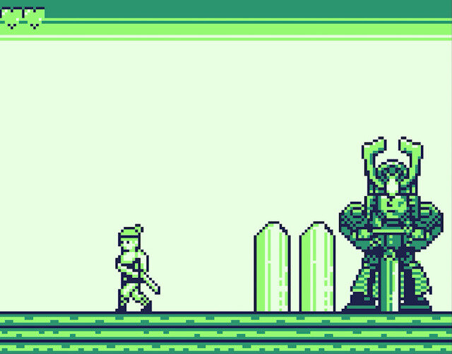 ゲームボーイ向け新作アクションゲーム『Maiden of the Dark』クラファン開始！