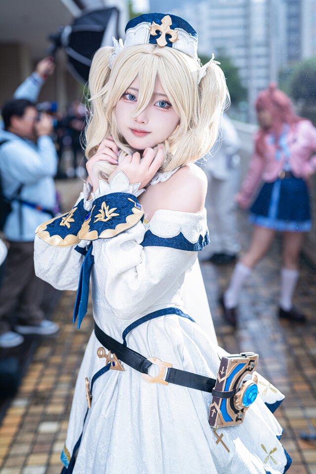 バーバラ『原神』／くれはくく（X：@kuku_81cos）