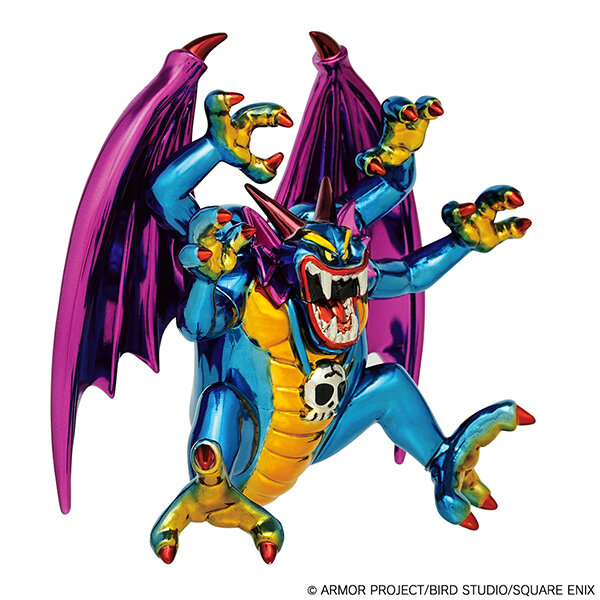 メタルの輝きから放つ威圧感…！『ドラクエ』より「りゅうおう」と限定カラー「シドー」ダイキャスト製フィギュアが発売間近