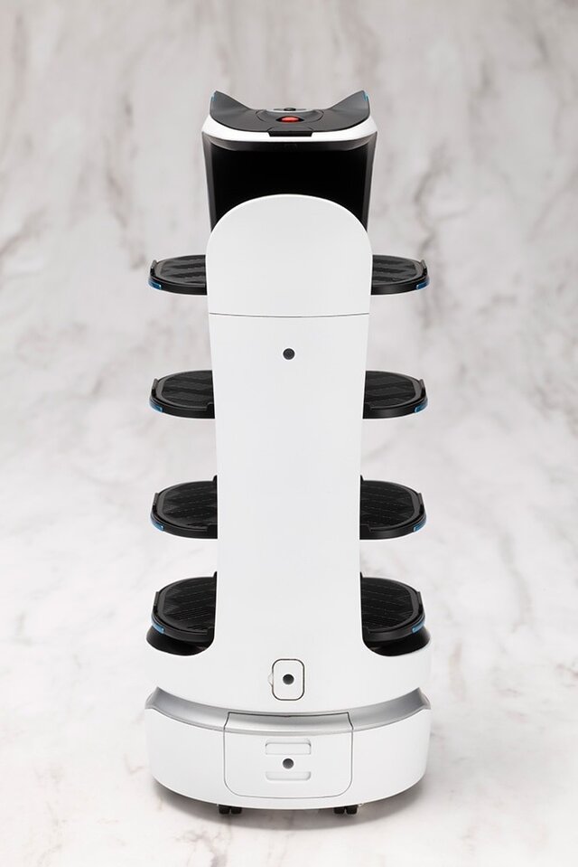 ファミレスでお馴染み！ネコ型配膳ロボット「ベラボット」が大きめなサイズのプラモデルに