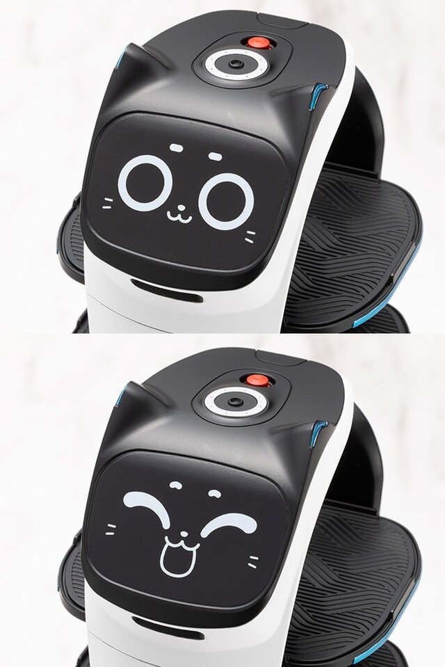 ファミレスでお馴染み！ネコ型配膳ロボット「ベラボット」が大きめなサイズのプラモデルに