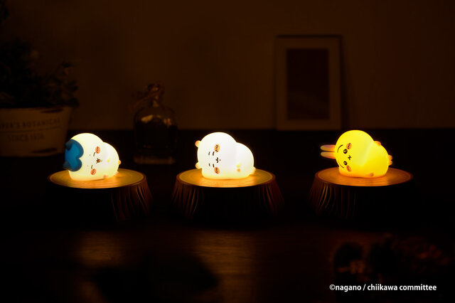 「ちいかわ」おやすみライトに新たな仲間が登場！きらきら可愛いステーショナリーシリーズなど、新商品が本日11月7日11時より発売