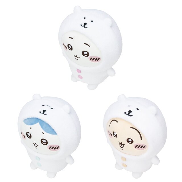 “くま”をかぶった「ちいかわ」たち！「ナガノのくま」新商品とともに、本日11月7日11時よりナガノマーケットにて発売