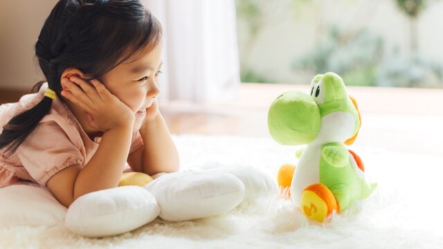 お子さま向け「マイマリオ」に“ヨッシー”が登場！アプリ『かおヨッシー』や、うたっておしゃべりするぬいぐるみなど展開