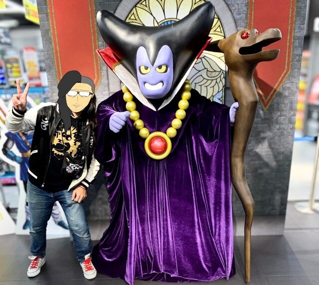 『ドラゴンクエストI＆II』りゅうおう様が大阪にあらわれた！早坂Pともエンカウント!? 2人PTでイベントにガンガンいってみた【吉田輝和の取材絵日記＆インタビュー】