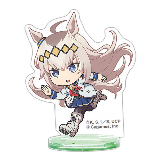 ミニキャラのウマ娘たちが全力疾走で可愛い！「ウマ娘 シングレ」の描き起こしアクスタ全15種が、ガシャポンにて11月第3週より発売