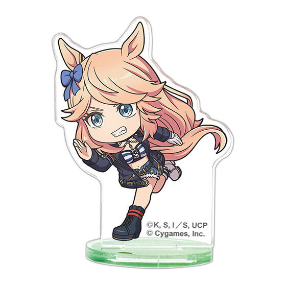 ミニキャラのウマ娘たちが全力疾走で可愛い！「ウマ娘 シングレ」の描き起こしアクスタ全15種が、ガシャポンにて11月第3週より発売