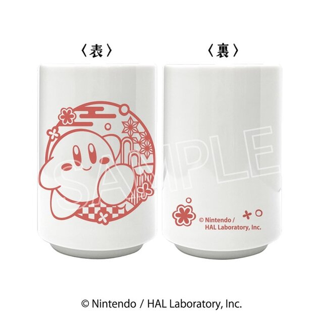 切り絵風タッチが素敵!『星のカービィ』新商品が予約受付中ー可愛いガラス根付けや日常使いできる湯のみ、ポーチなどラインナップ