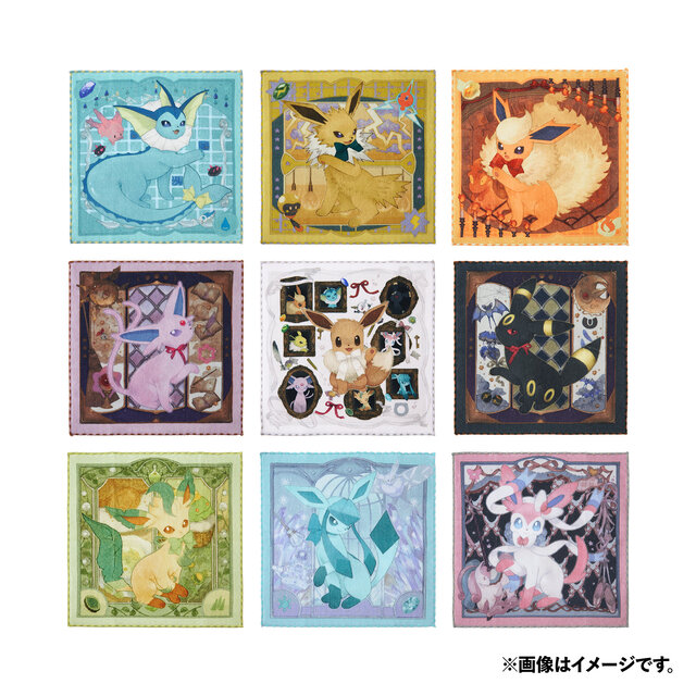『ポケモン』イーブイとその進化形が大集合!新作グッズ「イーブイコレクション」11月19日より順次発売
