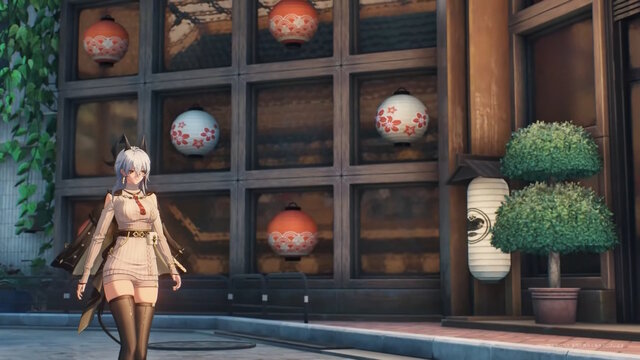 『鳴潮』「ザンニー」にスペシャル衣装追加！ゆったりセーターに絶対領域の太もも、そして変身すると“びりびり”に…