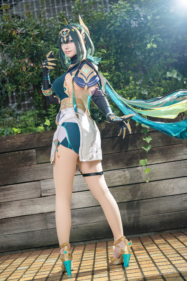 ネフェル『原神』／月城 める（X：@meru_cos_2205）