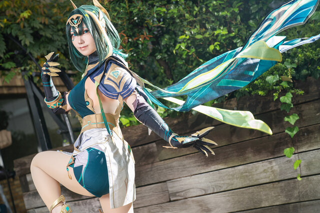 ネフェル『原神』／月城 める（X：@meru_cos_2205）