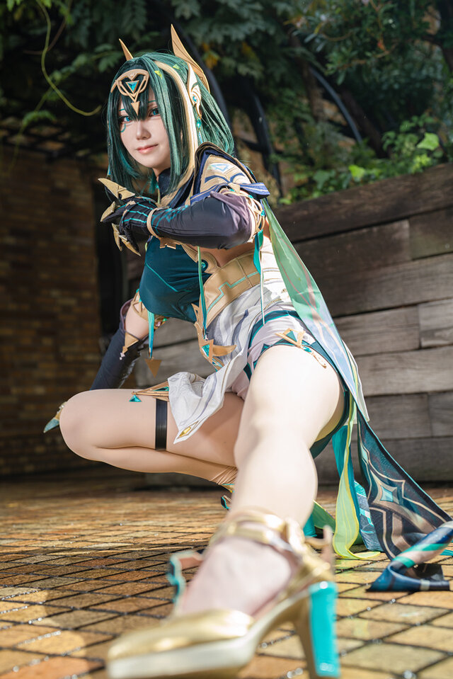 ネフェル『原神』／月城 める（X：@meru_cos_2205）