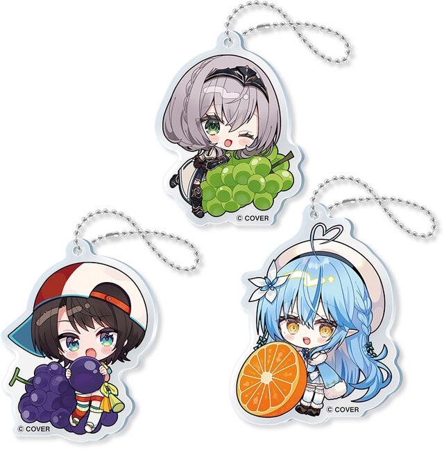 セブン-イレブンにて「ホロライブ」キャンペーンが開催！大空スバルら3人を“秋のお出かけファッション”で描き下ろしグッズ化