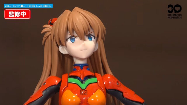 ヱヴァ新劇場版より「30MP 式波・アスカ・ラングレー(プラグスーツVer.)」プラモが発表！ドキッとする座りポーズも再現可能