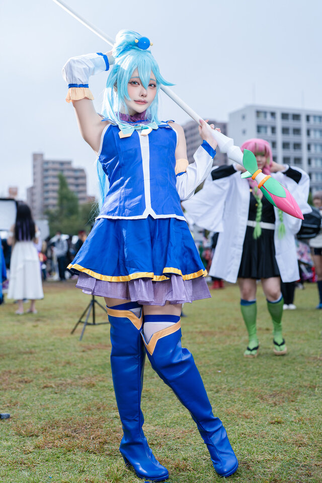 アクア「この素晴らしい世界に祝福を！」／水羽えと（X：@Etocha_cos）