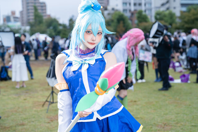 アクア「この素晴らしい世界に祝福を！」／水羽えと（X：@Etocha_cos）