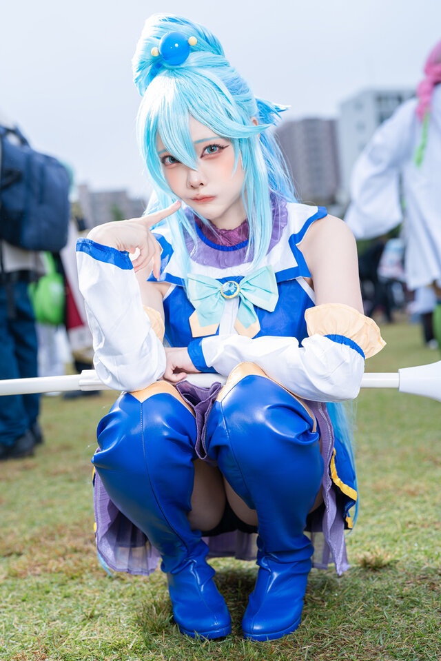 アクア「この素晴らしい世界に祝福を！」／水羽えと（X：@Etocha_cos）